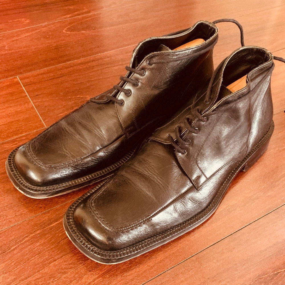 Leather Chukka Boots 43 EU Men